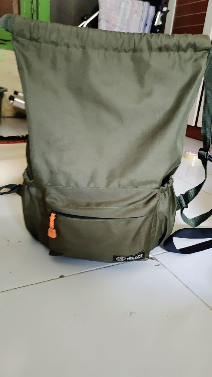 RHID - Tas Ransel Sekolah Pria Wanita Unisex Anti Air - Foto ulasan pembeli
