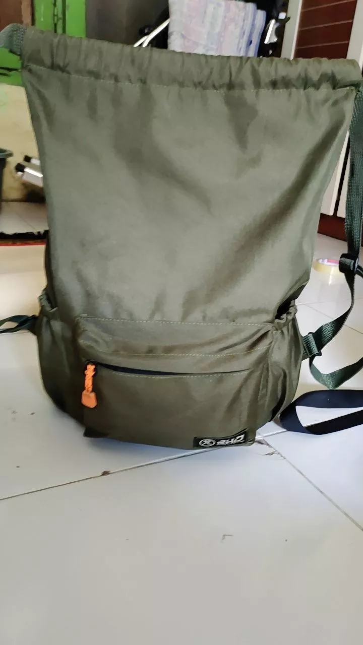 RHID - Tas Ransel Sekolah Pria Wanita Unisex Anti Air - Foto ulasan pembeli