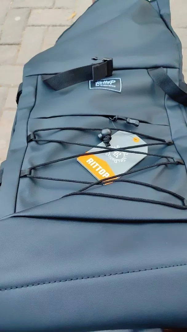 Rittop Ransel Backpack Pria Wanita Waterproof 45L - Foto ulasan pembeli