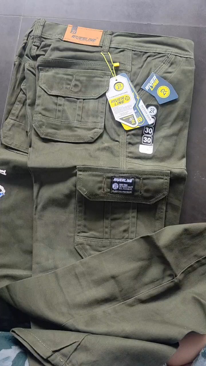 RIVERLINE19 -Celana Cargo Panjang Pria Dewasa -loose fitt Reguler Premium - Foto ulasan pembeli