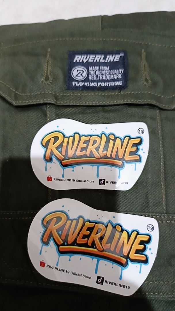 RIVERLINE19 -Celana Cargo Panjang Pria Dewasa -loose fitt Reguler Premium - Foto ulasan pembeli