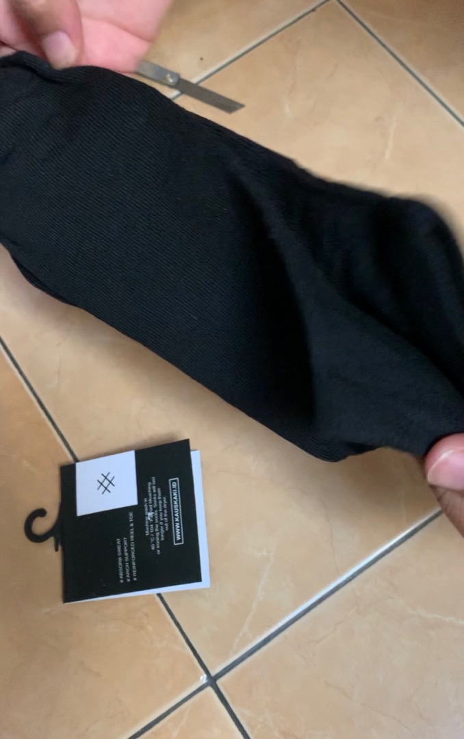 Rightbox BIG SIZE Kaos Kaki Jumbo Pria, Pendek Semata Kaki, Ukuran Besar, Bisa Digunakan Untuk Size 46 s/d 48 - Foto ulasan pembeli