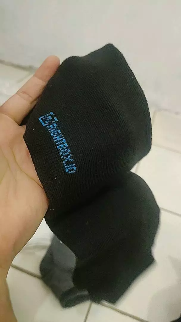 Rightbox BIG SIZE Kaos Kaki Jumbo Pria, Pendek Semata Kaki, Ukuran Besar, Bisa Digunakan Untuk Size 46 s/d 48 - Foto ulasan pembeli