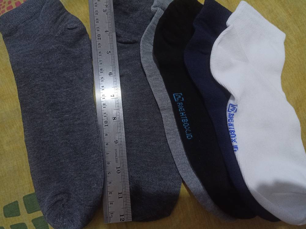 Rightbox BIG SIZE Kaos Kaki Jumbo Pria, Pendek Semata Kaki, Ukuran Besar, Bisa Digunakan Untuk Size 46 s/d 48 - Foto ulasan pembeli