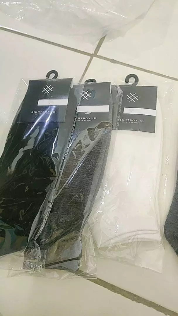 Rightbox BIG SIZE Kaos Kaki Jumbo Pria, Pendek Semata Kaki, Ukuran Besar, Bisa Digunakan Untuk Size 46 s/d 48 - Foto ulasan pembeli