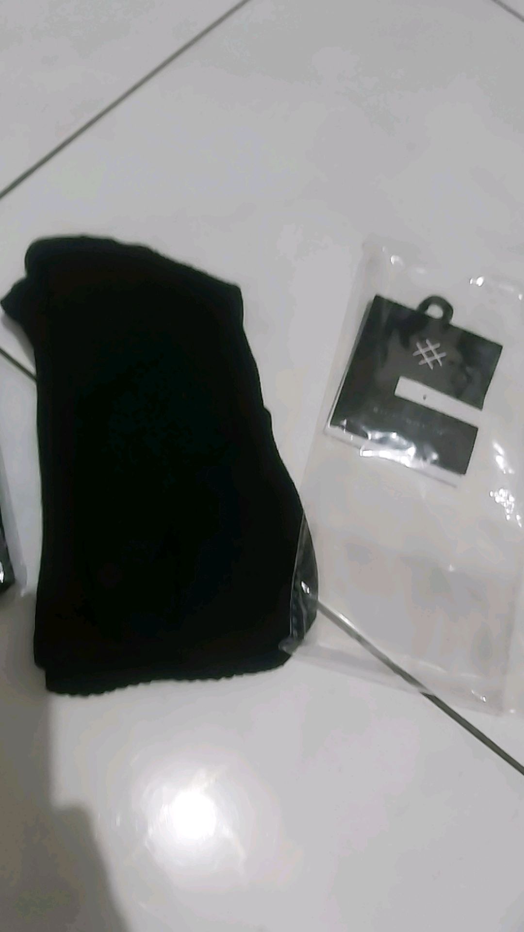 Rightbox, Kaos Kaki Kerja Pria Pendek Setengah Betis Motif Minimalis - Foto ulasan pembeli