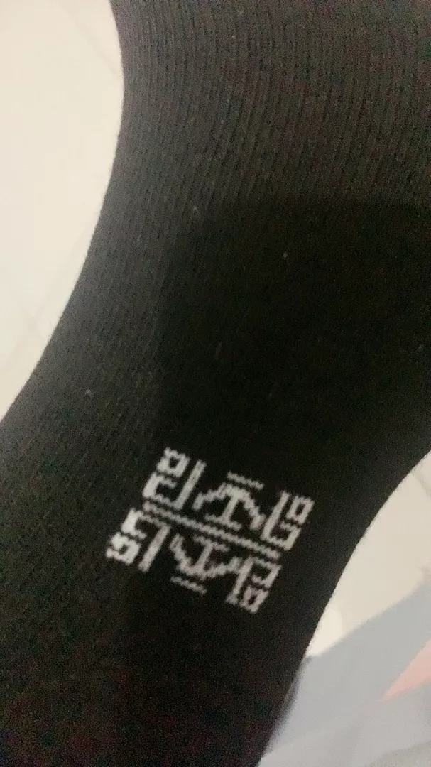 Rightbox, Kaos Kaki Kerja Pria Pendek Setengah Betis Motif Minimalis - Foto ulasan pembeli