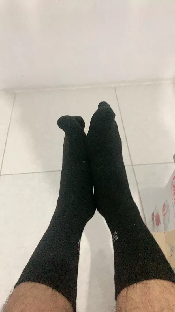 Rightbox, Kaos Kaki Kerja Pria Pendek Setengah Betis Motif Minimalis - Foto ulasan pembeli