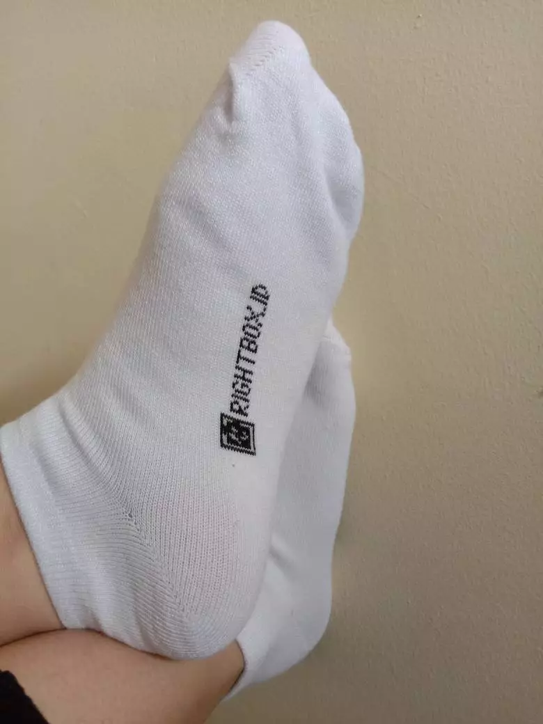 RIGHTBOX ID - Kaos Kaki Pendek Polos Semata Kaki Ankle Socks Premium Pria Wanita Dewasa Fit 37 -43 - Foto ulasan pembeli