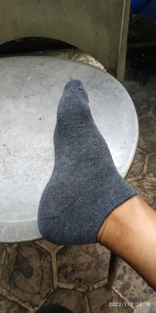 RIGHTBOX ID - Kaos Kaki Pendek Polos Semata Kaki Ankle Socks Premium Pria Wanita Dewasa Fit 37 -43 - Foto ulasan pembeli
