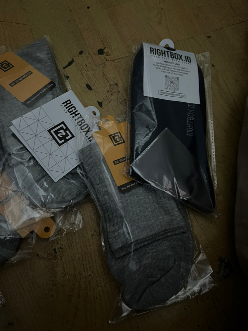 Rightbox ID, Kaos Kaki Pria, Kantor Polos, Pendek Setengah Betis, One Size Dewasa - foto 5 dari 10, roxypink09