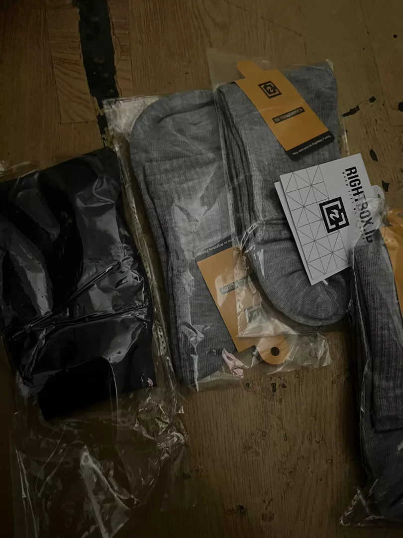 Rightbox ID, Kaos Kaki Pria, Kantor Polos, Pendek Setengah Betis, One Size Dewasa - Foto ulasan pembeli