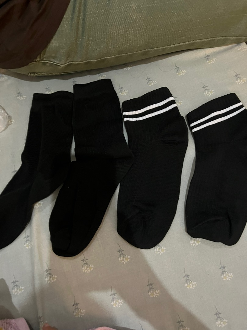 Rightbox ID, Kaos Kaki Pria, Kantor Polos, Pendek Setengah Betis, One Size Dewasa - Foto ulasan pembeli