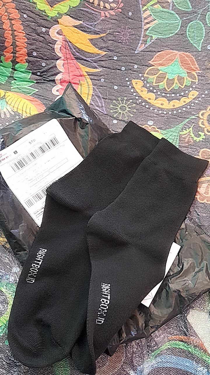 Rightbox ID, Kaos Kaki Pria, Kantor Polos, Pendek Setengah Betis, One Size Dewasa - Foto ulasan pembeli