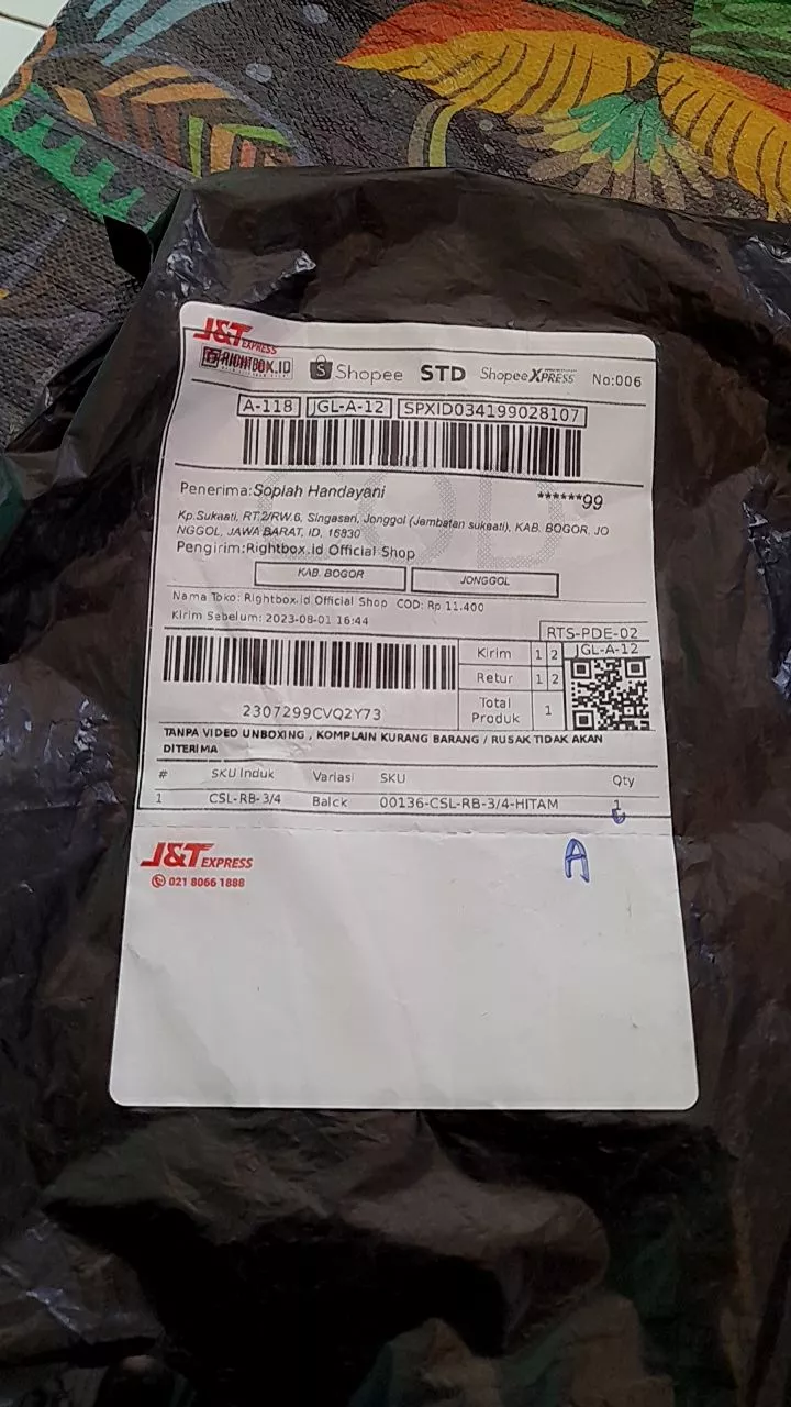 Rightbox ID, Kaos Kaki Pria, Kantor Polos, Pendek Setengah Betis, One Size Dewasa - Foto ulasan pembeli