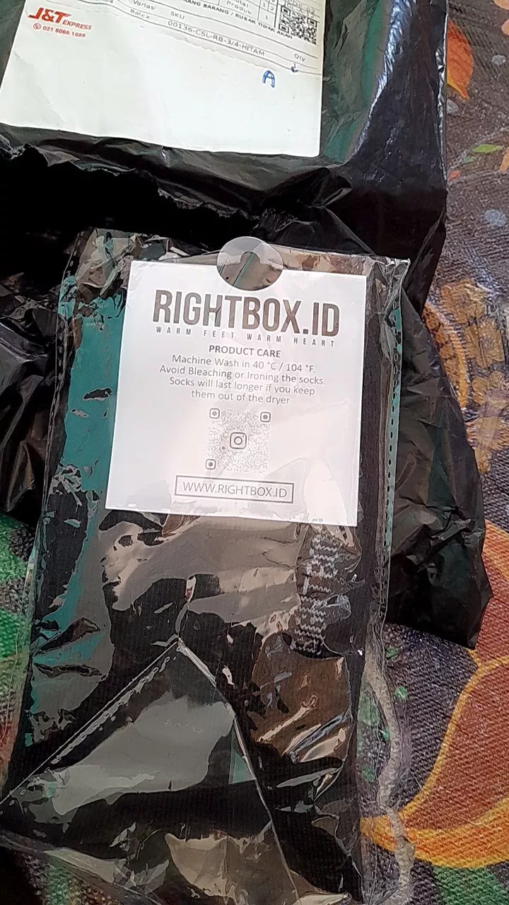 Rightbox ID, Kaos Kaki Pria, Kantor Polos, Pendek Setengah Betis, One Size Dewasa - Foto ulasan pembeli