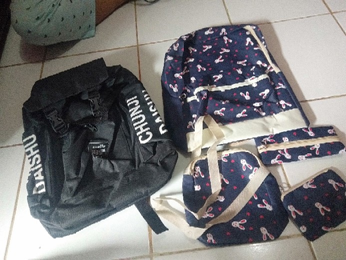 RR CHUNJI VS BOMBER - Tas Ransel Backpack Wanita Pria - Foto ulasan pembeli