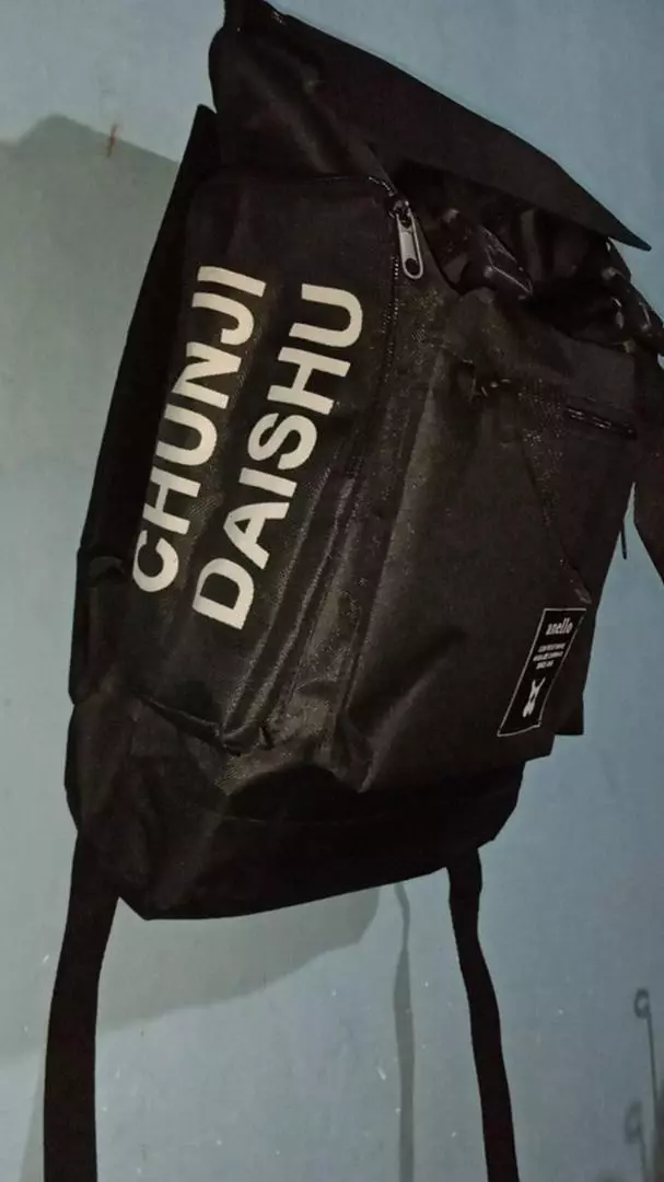 RR CHUNJI VS BOMBER - Tas Ransel Backpack Wanita Pria - Foto ulasan pembeli
