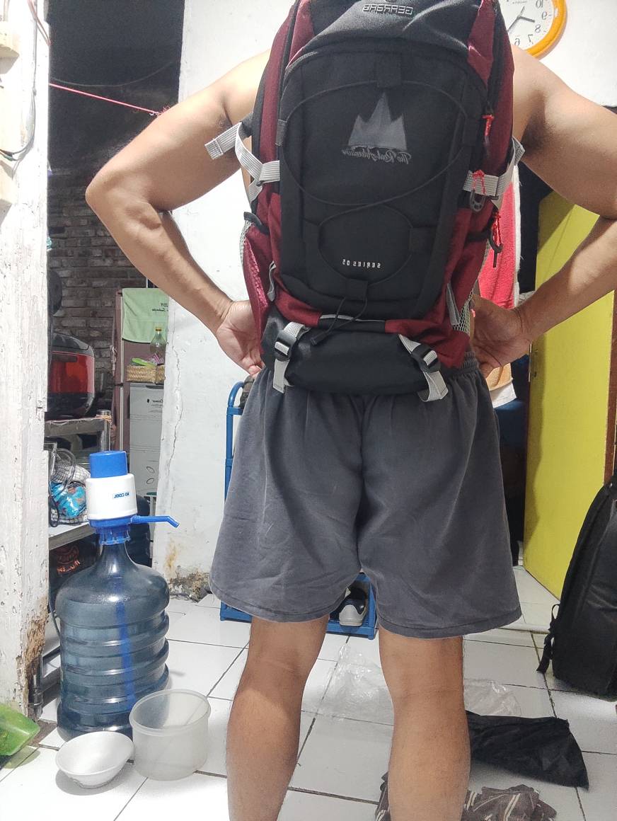 RTM Laptop Backpack 13089 + Free Raincover - Foto ulasan pembeli