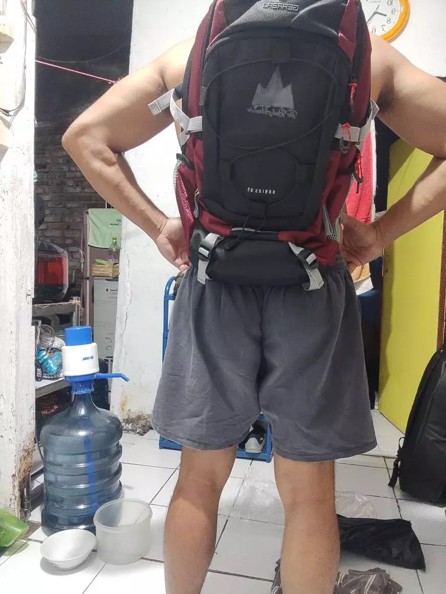 RTM Laptop Backpack 13089 + Free Raincover - Foto ulasan pembeli