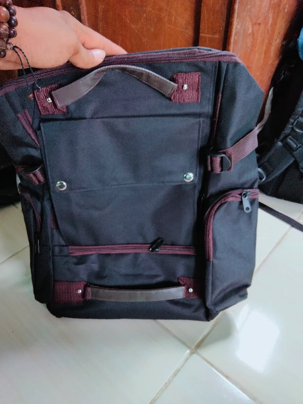 Rya.id Tas Ransel Pria Kekinian Bahan Berkualitas - Foto ulasan pembeli