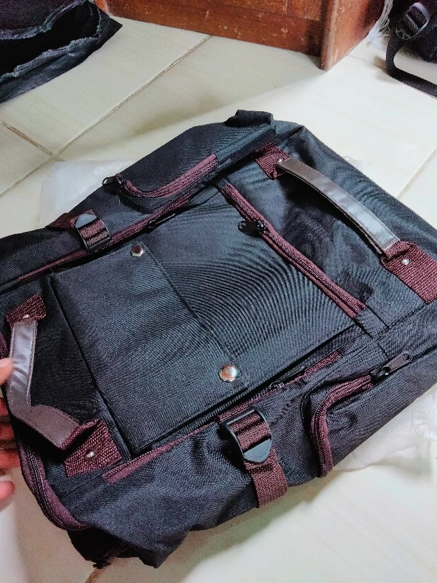 Rya.id Tas Ransel Pria Kekinian Bahan Berkualitas - Foto ulasan pembeli