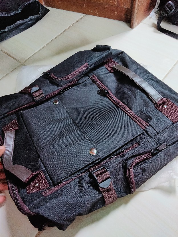 Rya.id Tas Ransel Pria Kekinian Bahan Berkualitas - Foto ulasan pembeli