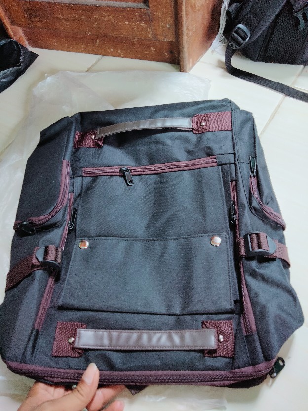 Rya.id Tas Ransel Pria Kekinian Bahan Berkualitas - Foto ulasan pembeli