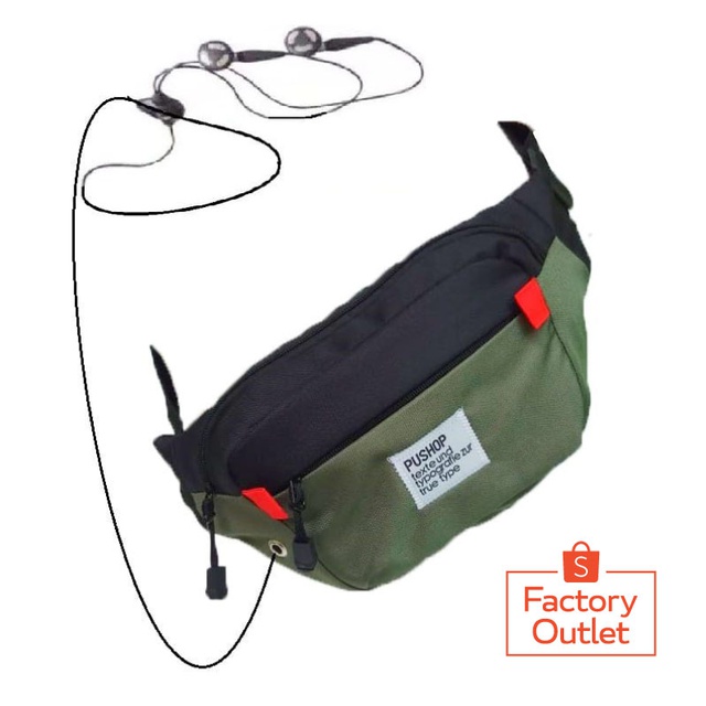 Waistbag Pushop Mini Risvalt - foto 2 dari 10