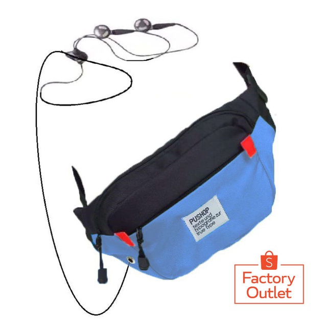 Waistbag Pushop Mini Risvalt - foto 3 dari 10