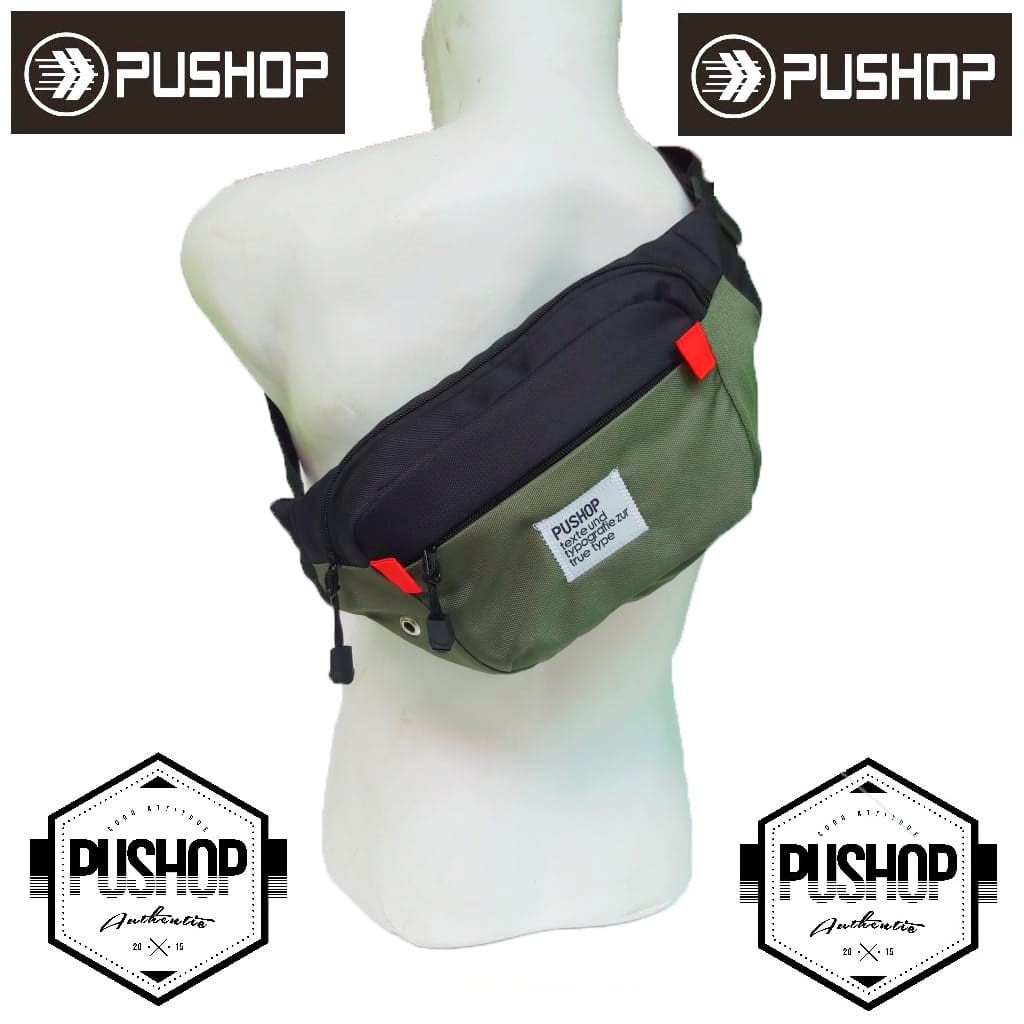 Waistbag Pushop Mini Risvalt - foto 5 dari 10