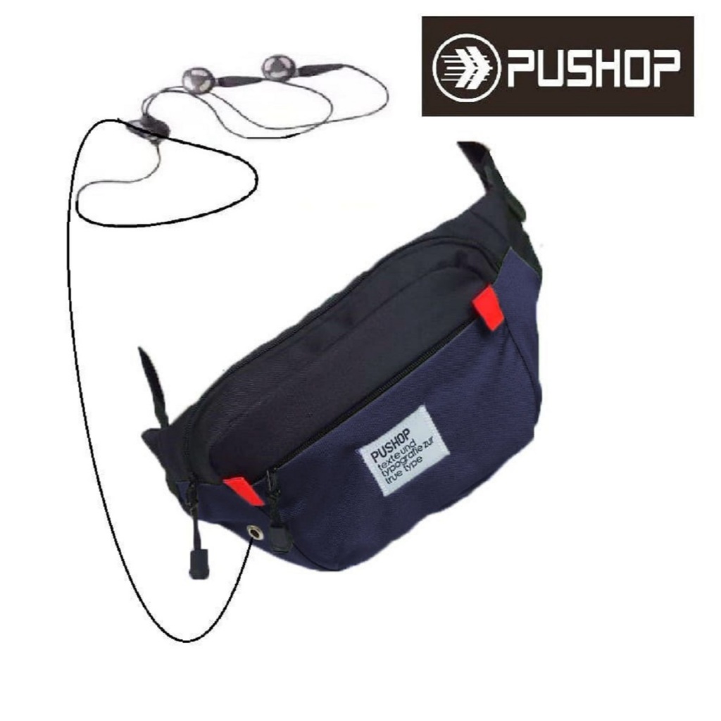Waistbag Pushop Mini Risvalt - foto 7 dari 10