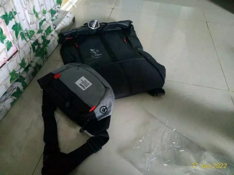 Waistbag Pushop Mini Risvalt - Foto ulasan pembeli