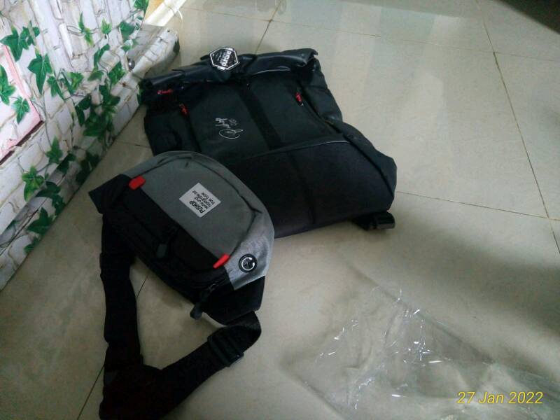 Waistbag Pushop Mini Risvalt - Foto ulasan pembeli