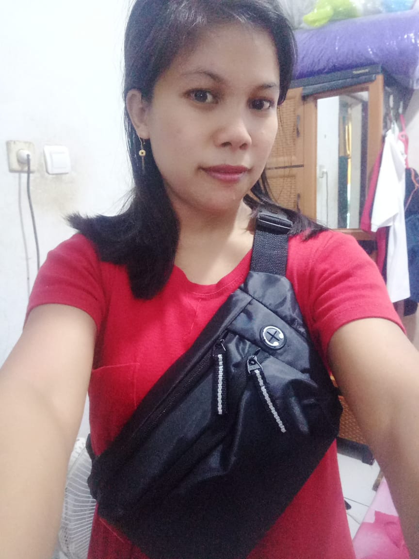 Waistbag Waterproof Pushop Asva - Foto ulasan pembeli