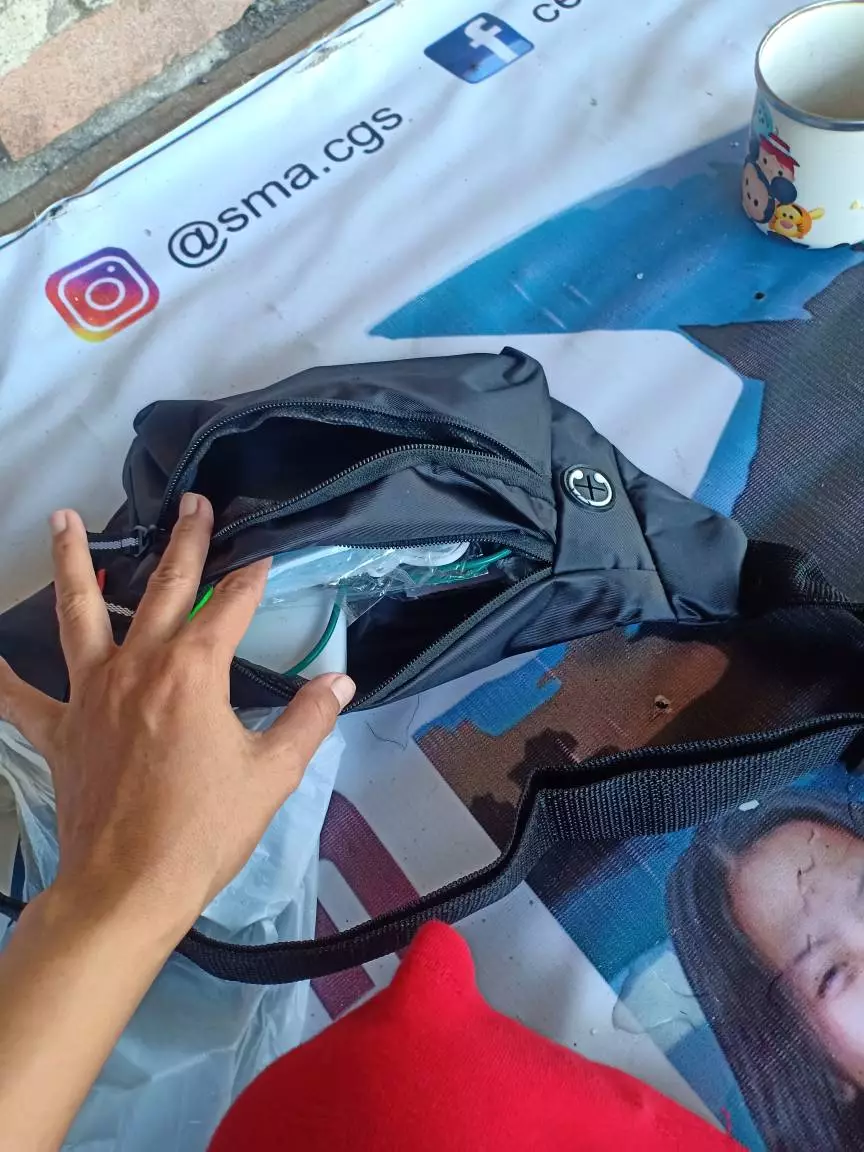 Waistbag Waterproof Pushop Asva - Foto ulasan pembeli
