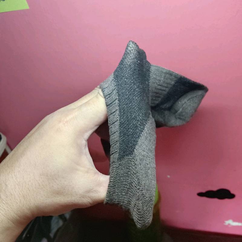WJ0050 Kaos Kaki Pria Breathable Easy Wind Kaos Kaki Pendek - Foto ulasan pembeli
