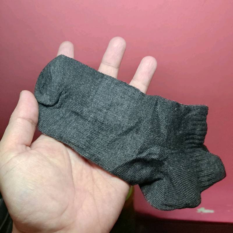 WJ0050 Kaos Kaki Pria Breathable Easy Wind Kaos Kaki Pendek - Foto ulasan pembeli