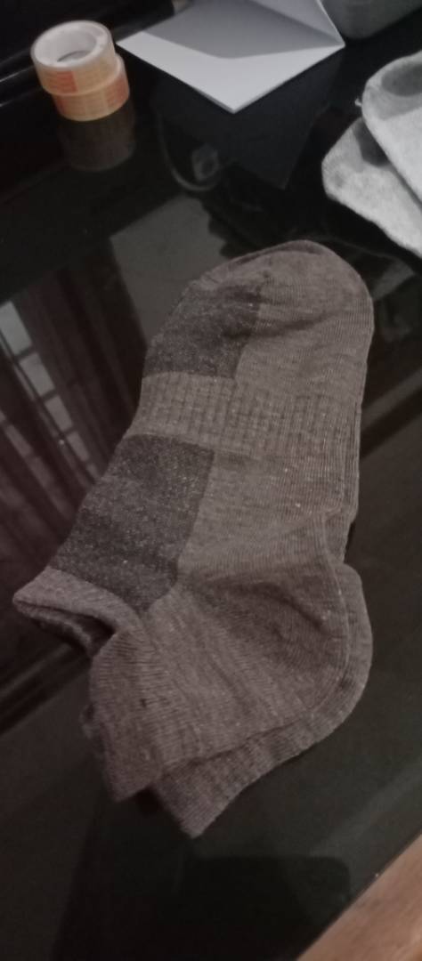 WJ0050 Kaos Kaki Pria Breathable Easy Wind Kaos Kaki Pendek - Foto ulasan pembeli
