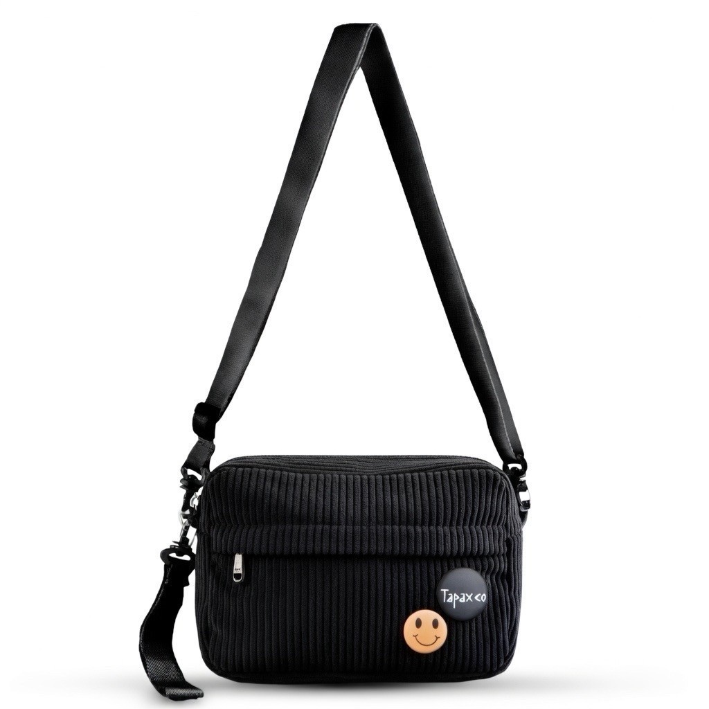 TAPAXCO - Tas Selempang Handbag Corduroy Marsha Tas Slingbag Wanita Pria FREE BROS Tapax - foto 1 dari 10