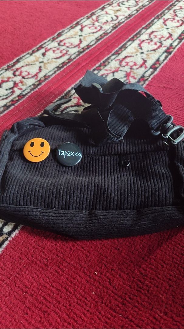 TAPAXCO - Tas Selempang Handbag Corduroy Marsha Tas Slingbag Wanita Pria FREE BROS Tapax - Foto ulasan pembeli