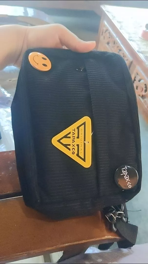 TAPAXCO - Tas Selempang Handbag Corduroy Marsha Tas Slingbag Wanita Pria FREE BROS Tapax - Foto ulasan pembeli