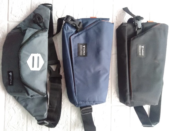 Tapaxco Tas Selempang Joy Unisex Cordura 3 Saku - Foto ulasan pembeli