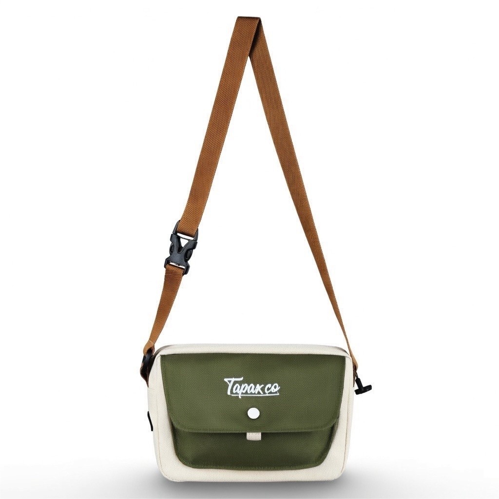 TAPAXCO Tas Selempang Pouch slingbag Tapax shecker unisex pria/wanita - foto 1 dari 10
