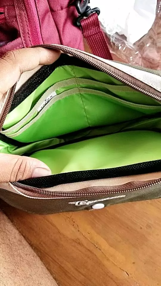 TAPAXCO Tas Selempang Pouch slingbag Tapax shecker unisex pria/wanita - Foto ulasan pembeli