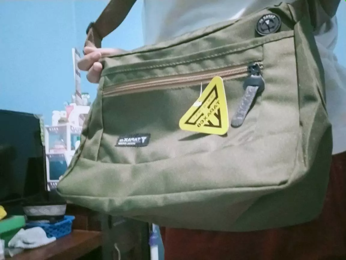 TAPAXCO-Tas Selempang slingbag Big Stam Tapax - Foto ulasan pembeli