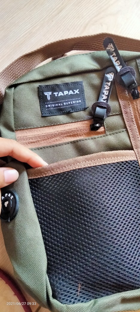 TAPAXCO-Tas Selempang Slingbag Pouch Tapax Briton - Foto ulasan pembeli