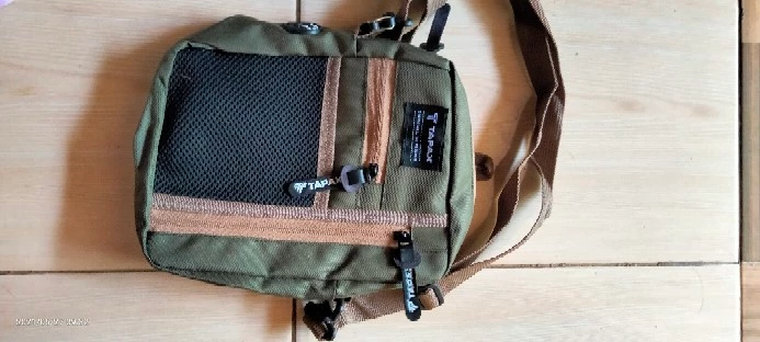 TAPAXCO-Tas Selempang Slingbag Pouch Tapax Briton - Foto ulasan pembeli