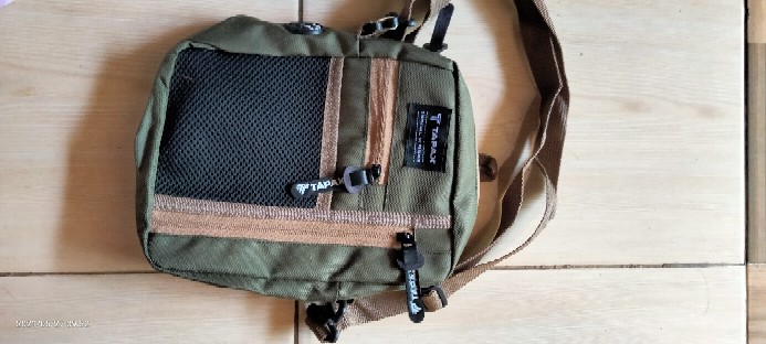 TAPAXCO-Tas Selempang Slingbag Pouch Tapax Briton - Foto ulasan pembeli