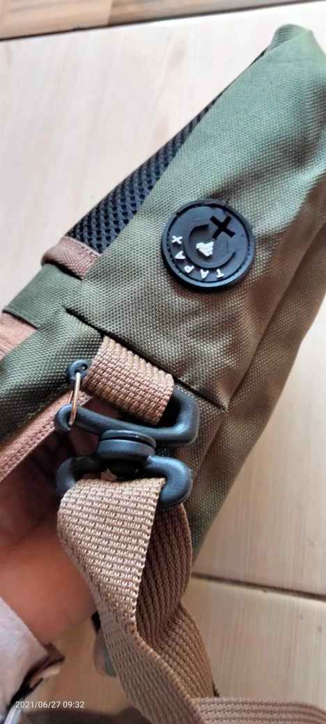 TAPAXCO-Tas Selempang Slingbag Pouch Tapax Briton - Foto ulasan pembeli